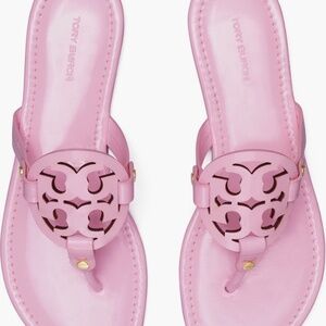 New Tory Burch Miller Sandal Petunia Size 10